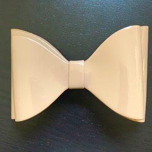 Faux leather Hair clip